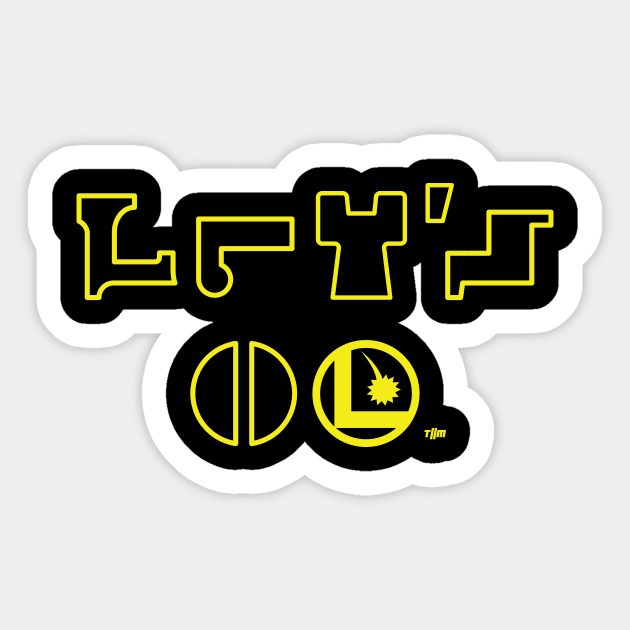 Let's Go! Sticker by thom2maro